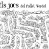 Portada del llibret de passatemps "Els jocs del follet verd"